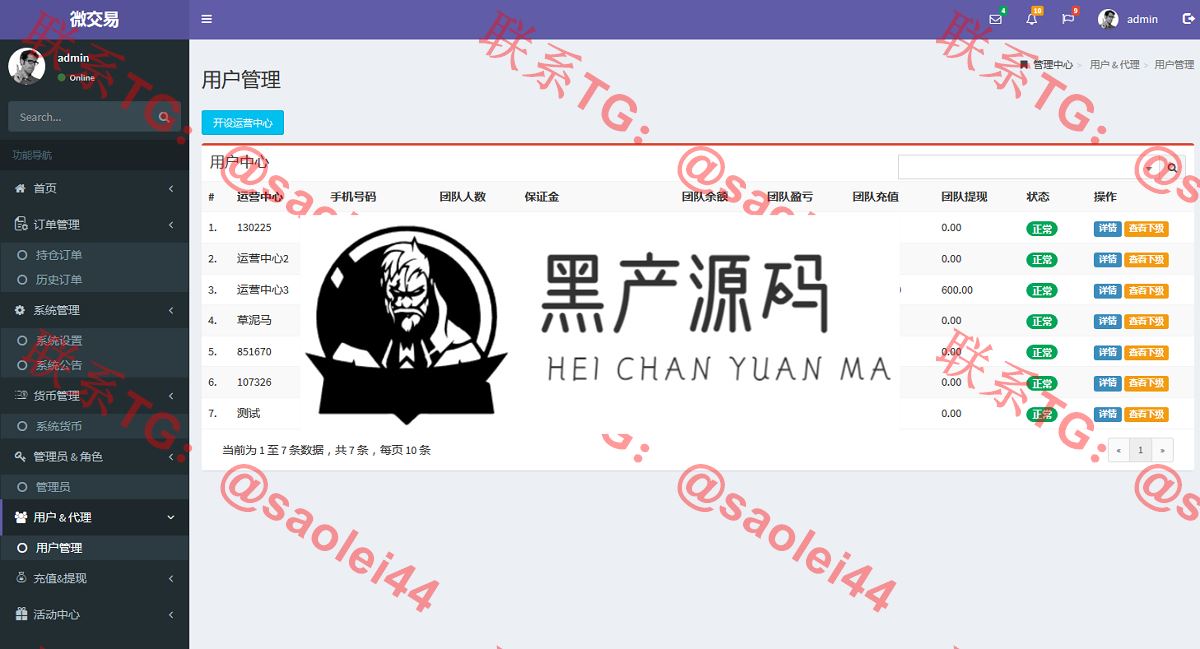 【微交易微盘】最新修复版币圈区块链系统源码运营版+完整视频安装教程等
