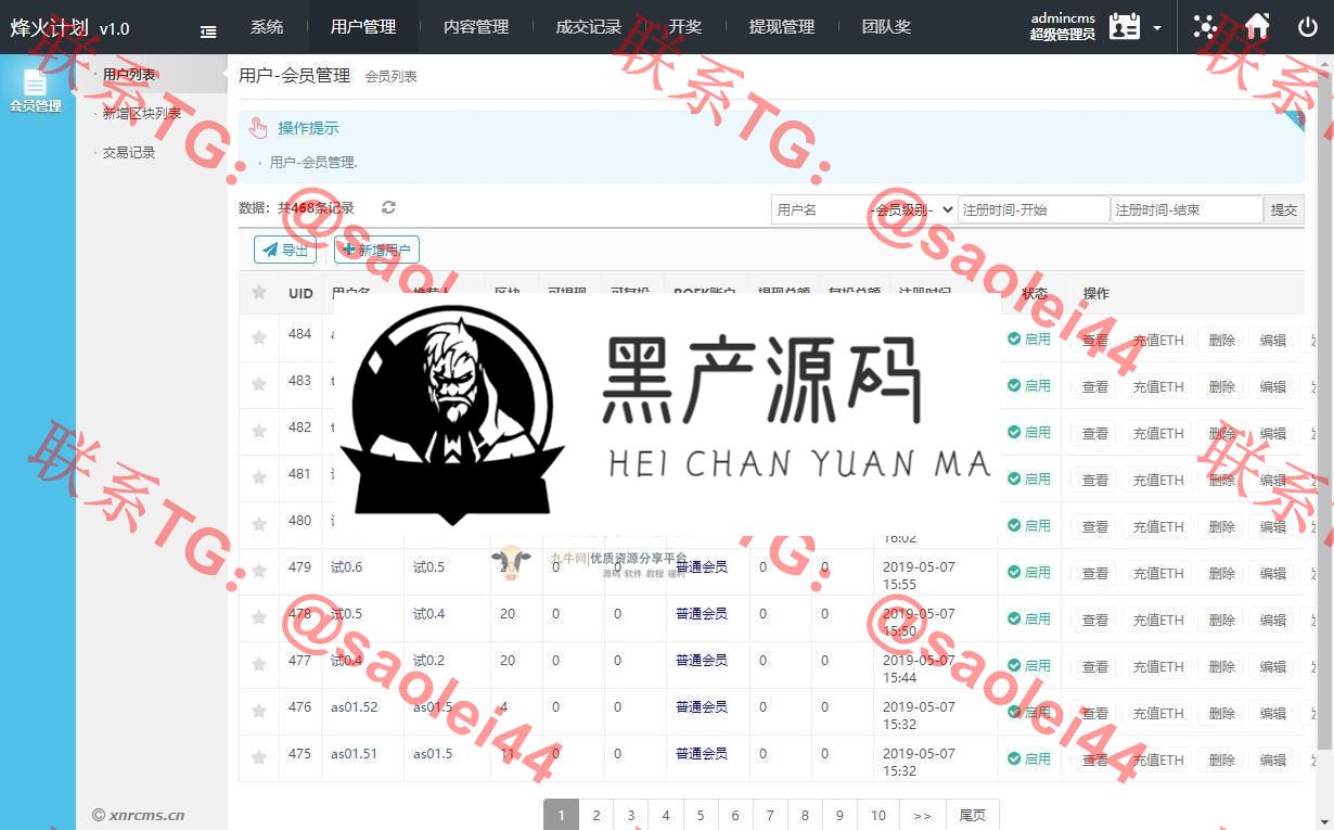 区块链数字理财  产品介绍齐全，可二开